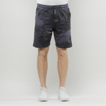 Backyard Cartel Big Shorts Woodland Blue Camo 32 Euro